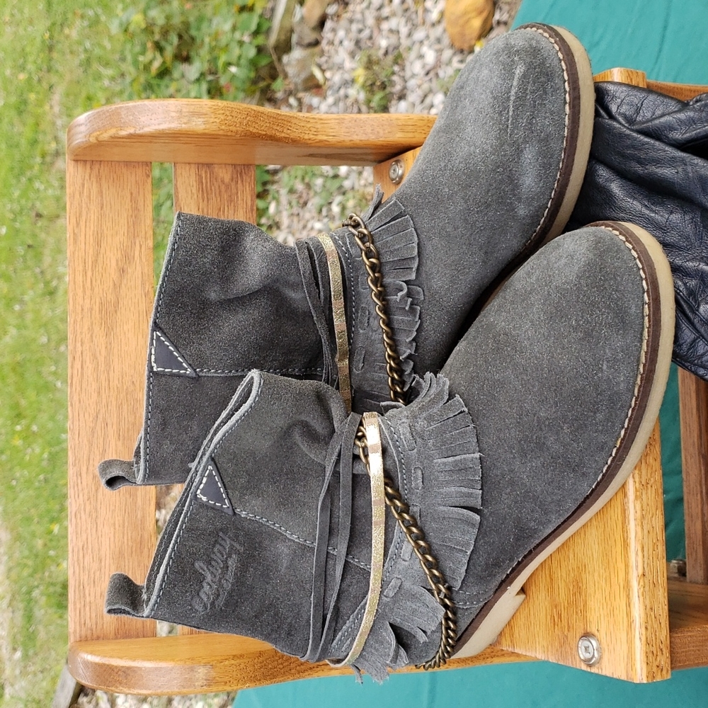 COOLWAY Gray Boots